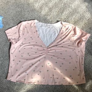 Arizona Jean Co XXXL pink crop top